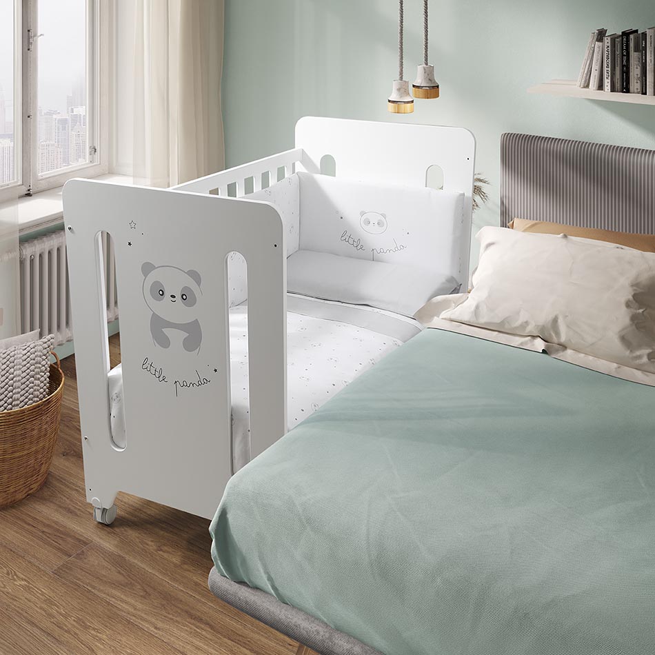 cuna de 120 x 60 little panda 3 1