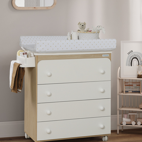 Cómoda tina Mudador De Madera Bebés Bonne Nuit Micuna Cómoda tina Mudador De Madera Bebés Bonne Nuit Micuna